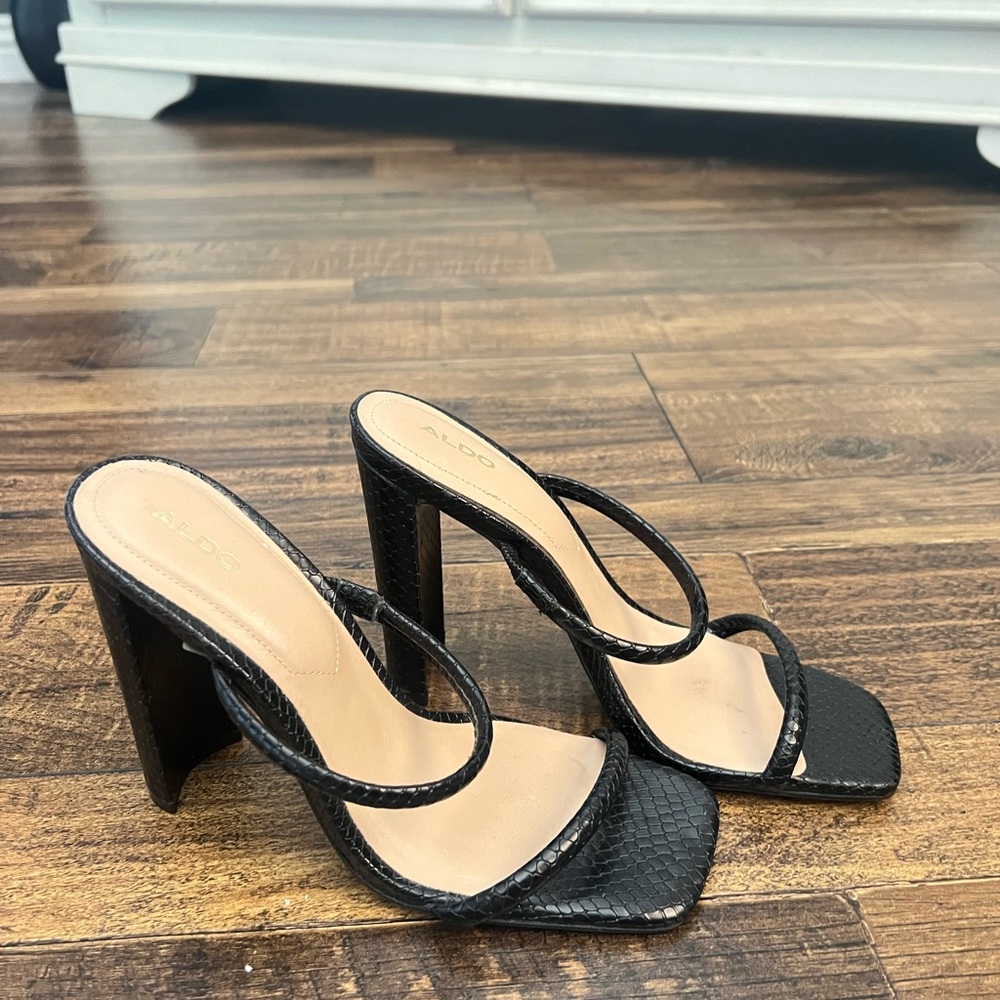 Black heels